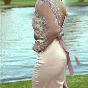 SOLD*SOLD*Special event /prom dress in dusty rose
